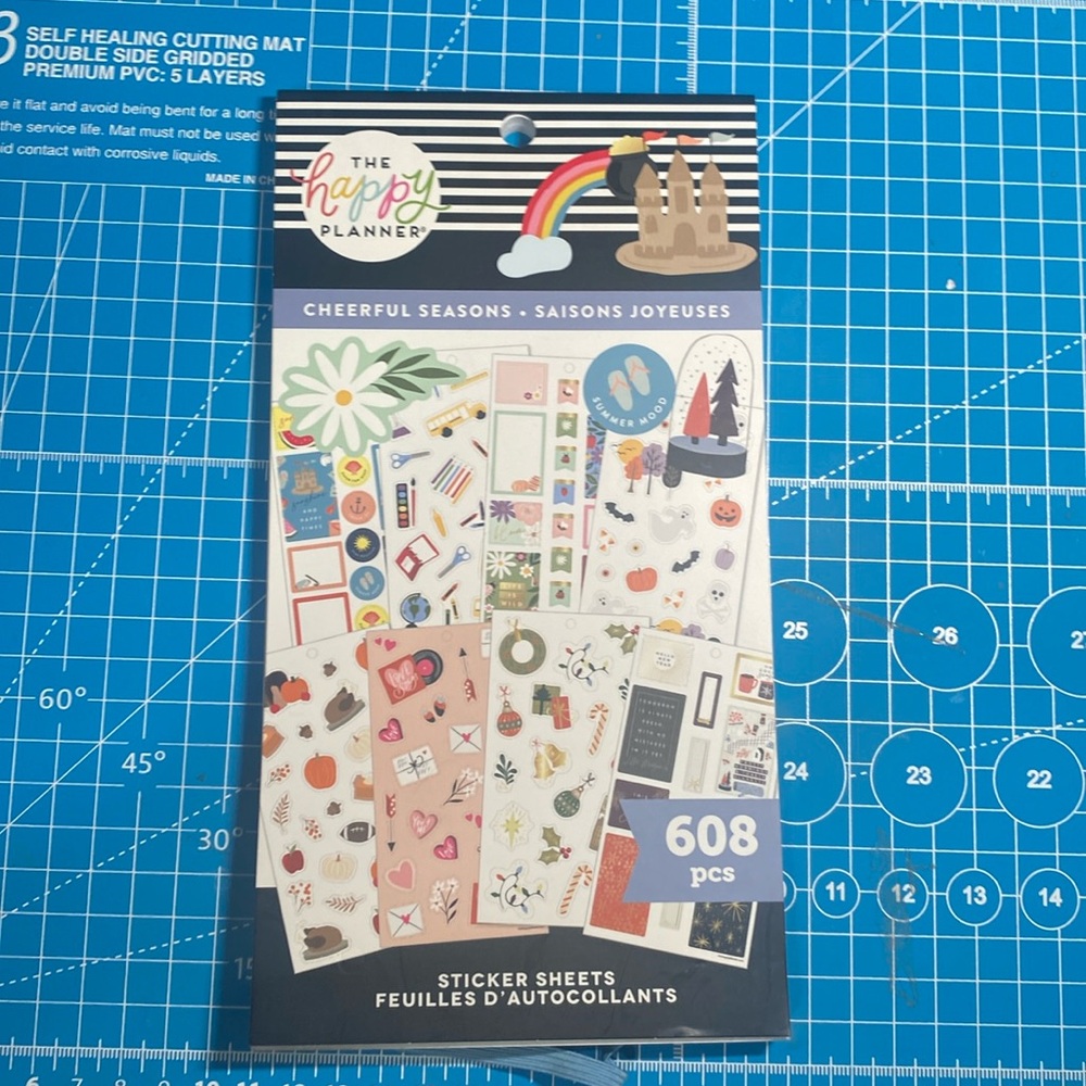 Happy Planner Sticker Book, Brand New.